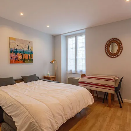 Studio Renove Avec Parking Et Wi-fi, Centre Saint-jean-de-luz, Plage A Proximite - Fr-1-4-700 Appartamento *